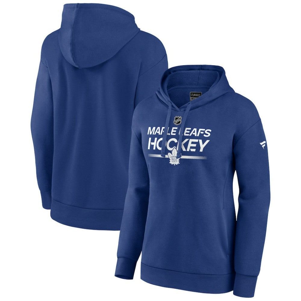 Toronto Maple Leafs Fanatics Women's Authentic Pro Pullover Hoodie - Blue | US 5105297