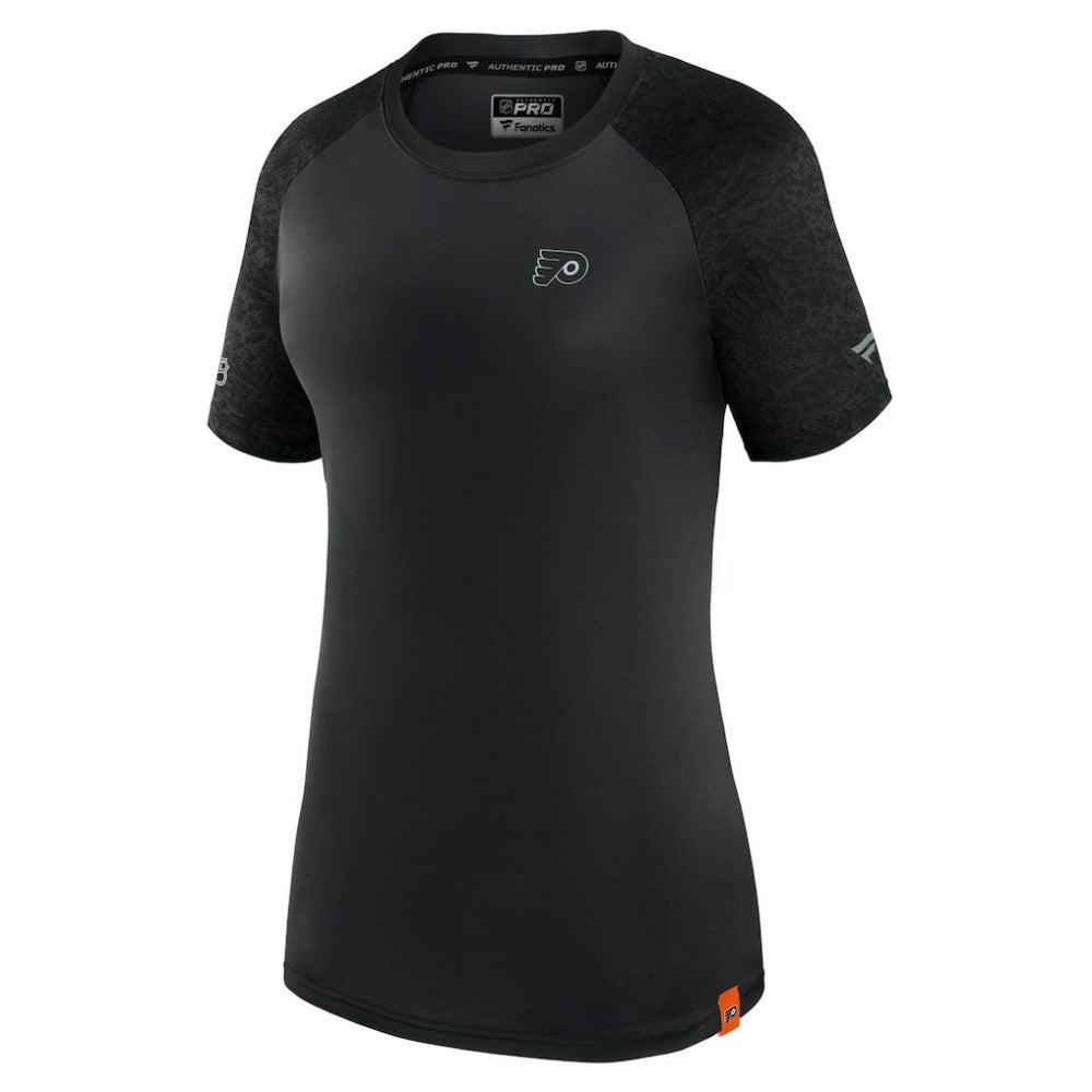 Philadelphia Flyers Fanatics Women's Authentic Pro Tech T-Shirt - Black | US 5105759