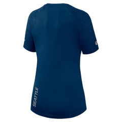 Seattle Kraken Fanatics Women's Authentic Pro Tech T-Shirt - Deep Sea Blue | US 5105770