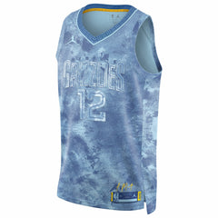Ja Morant Memphis Grizzlies Jordan Brand Select Series Swingman Jersey Light Blue
