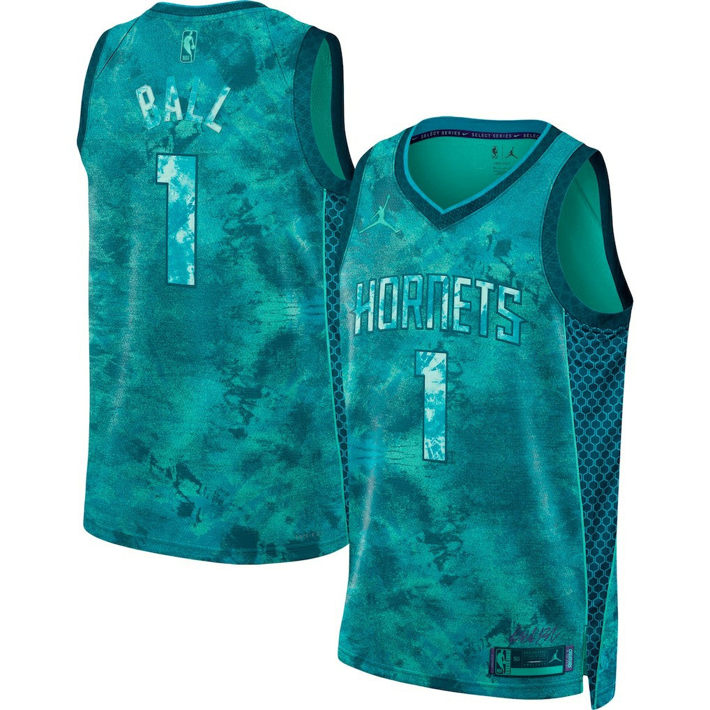 LaMelo Ball Charlotte Hornets Jordan Brand Unisex Select Series Swingman Jersey Teal outlet