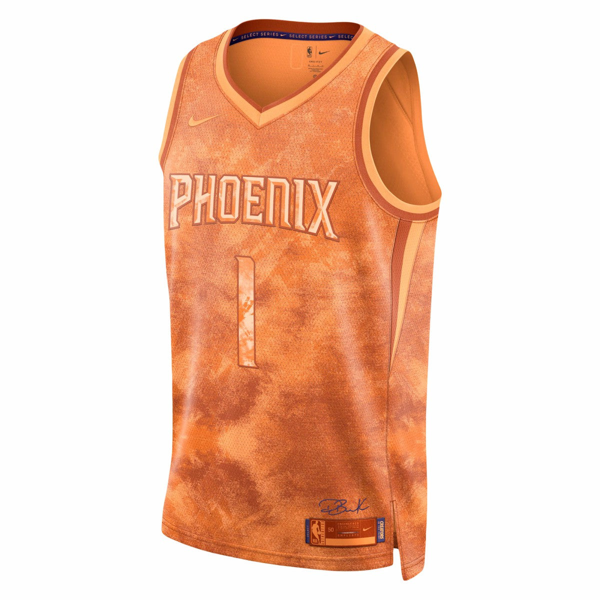 Devin Booker Phoenix Suns Unisex Select Series Swingman Jersey Orange - Nike