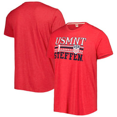 Zack Steffen USMNT Homage Jersey Tri-Blend T-Shirt Red