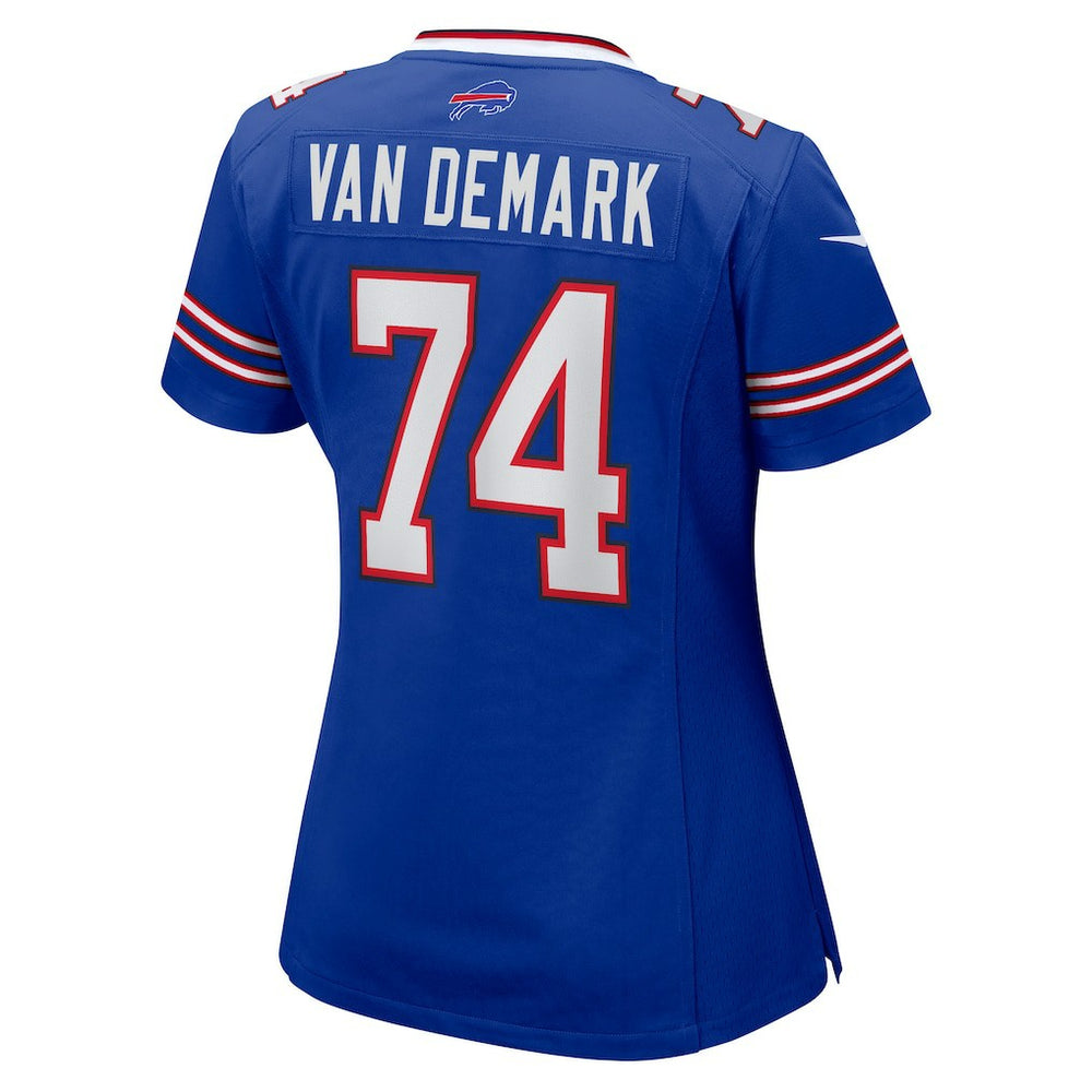 Ryan Van Demark Buffalo Bills Women's Game Player Jersey - Royal Jerseys