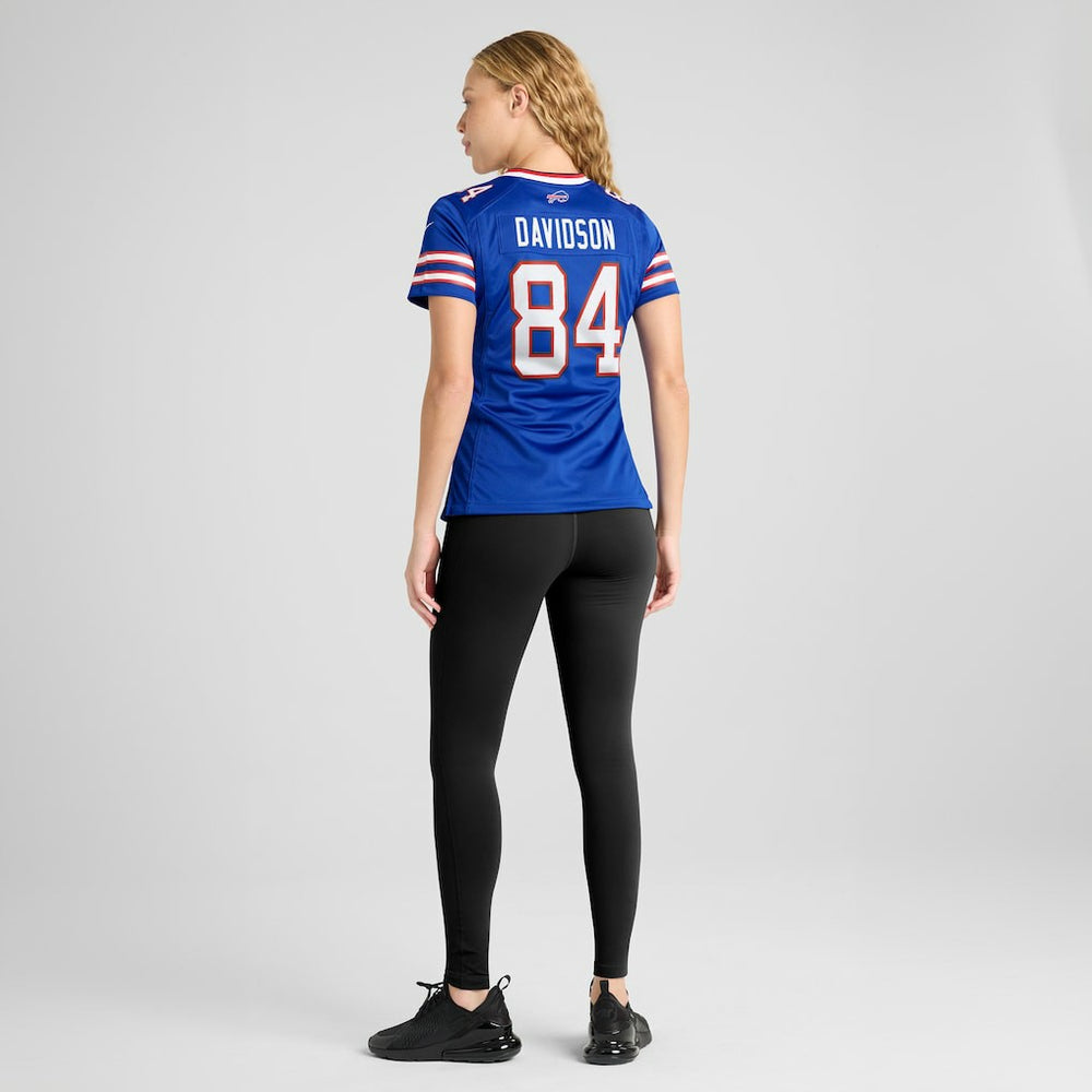Zach Davidson Buffalo Bills Women's Game Player Jersey - Royal Jerseys