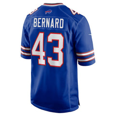 Terrel Bernard Buffalo Bills Game Player Jersey - Royal Jerseys