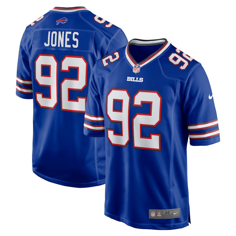 DaQuan Jones Buffalo Bills Game Player Jersey - Royal Jerseys