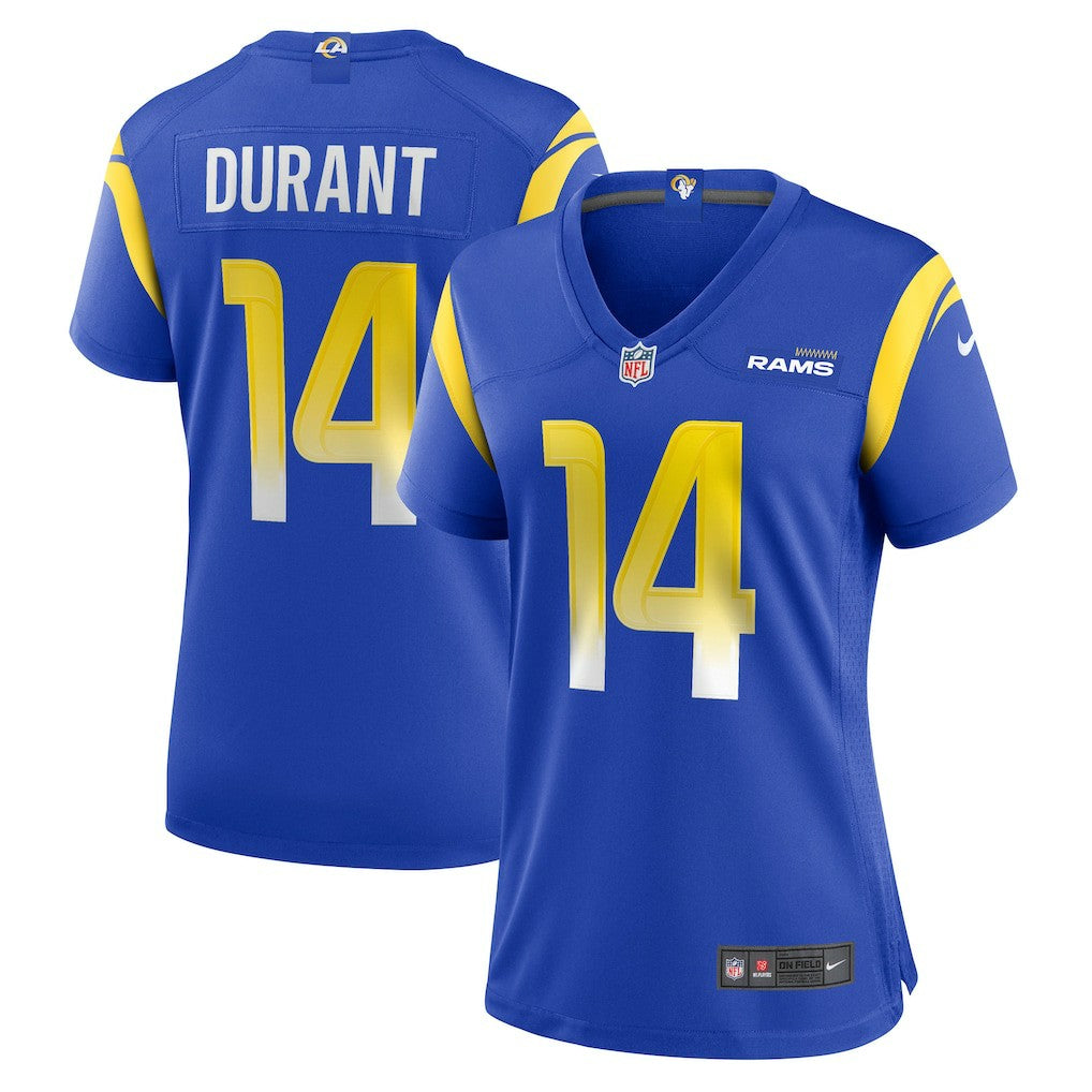 Cobie Durant Los Angeles Rams Women's Game Player Jersey - Royal Jerseys