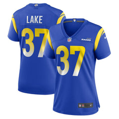 Quentin Lake Los Angeles Rams Women's Game Player Jersey - Royal Jerseys