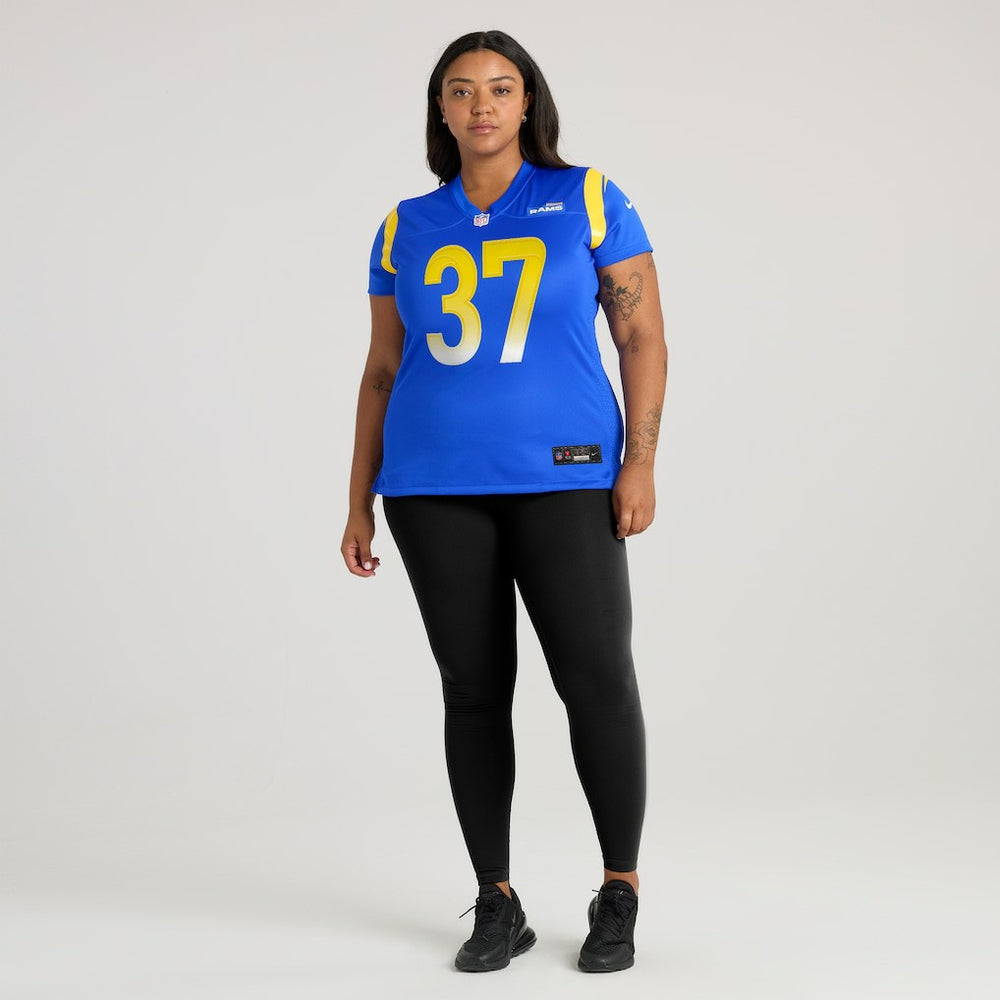 Quentin Lake Los Angeles Rams Women's Game Player Jersey - Royal Jerseys