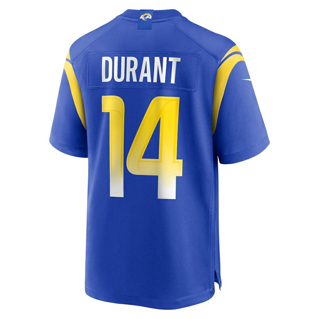 Cobie Durant Los Angeles Rams Game Player Jersey - Royal Jerseys