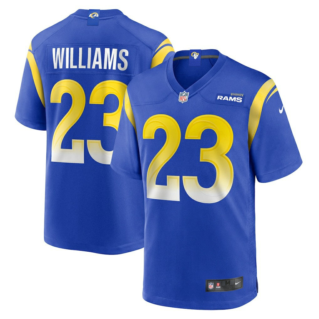 Kyren Williams Los Angeles Rams Game Player Jersey - Royal Jerseys