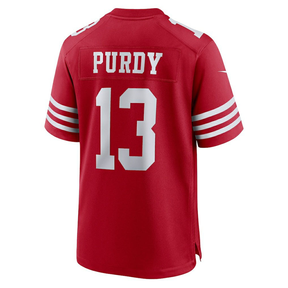 Brock Purdy San Francisco 49ers Game Player Jersey - Scarlet Jerseys
