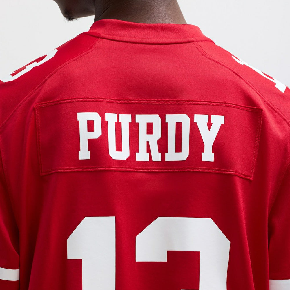 Brock Purdy San Francisco 49ers Game Player Jersey - Scarlet Jerseys