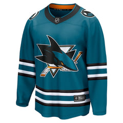 San Jose Sharks Fanatics Home Breakaway Jersey - Teal | US 5111270