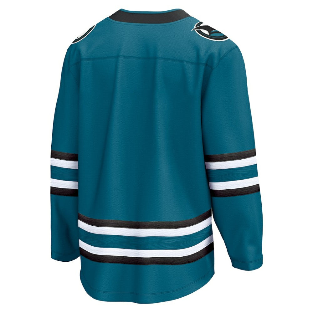 San Jose Sharks Fanatics Home Breakaway Jersey - Teal | US 5111270
