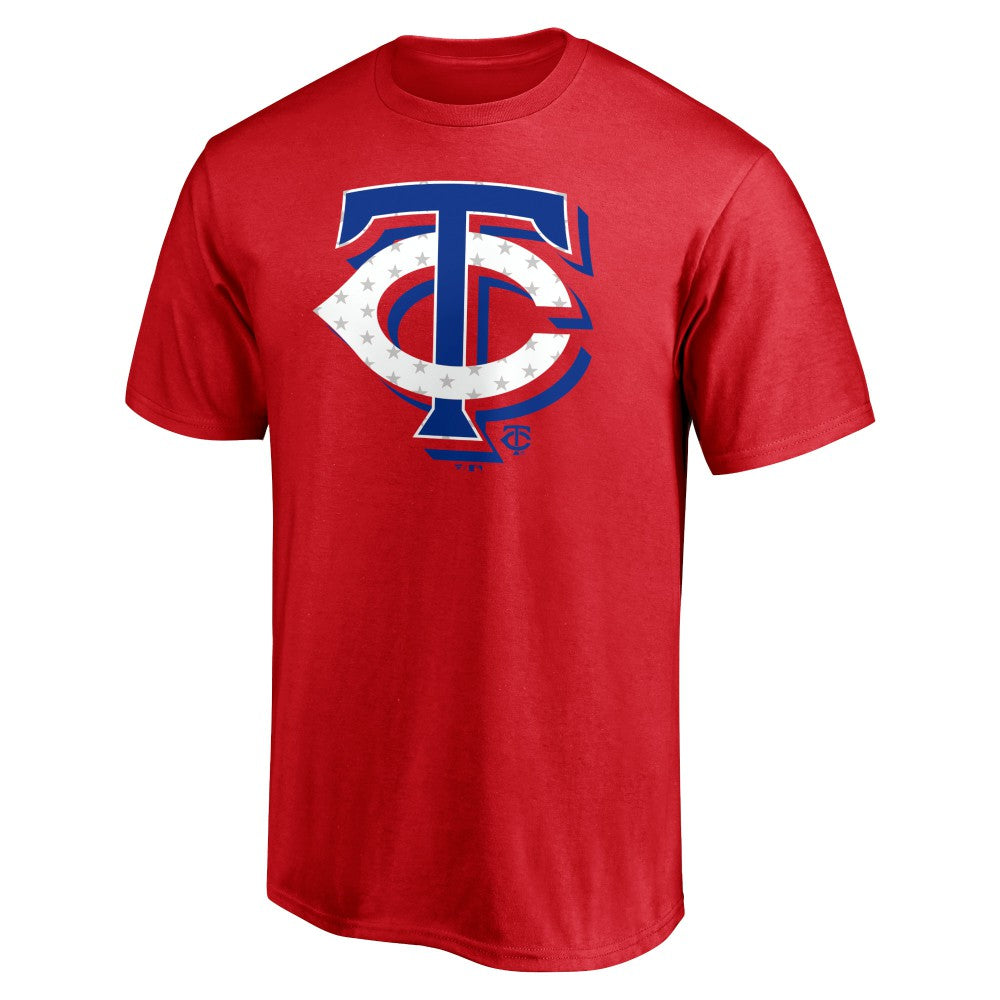 Minnesota Twins Red White and Team T-Shirt - Red T-shirts
