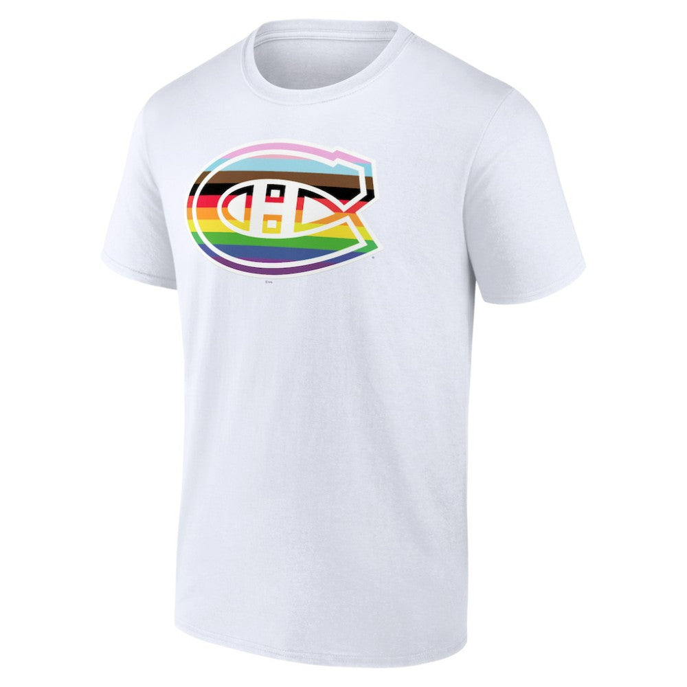 Montreal Canadiens Team Pride Logo T-Shirt - White | US 5111662