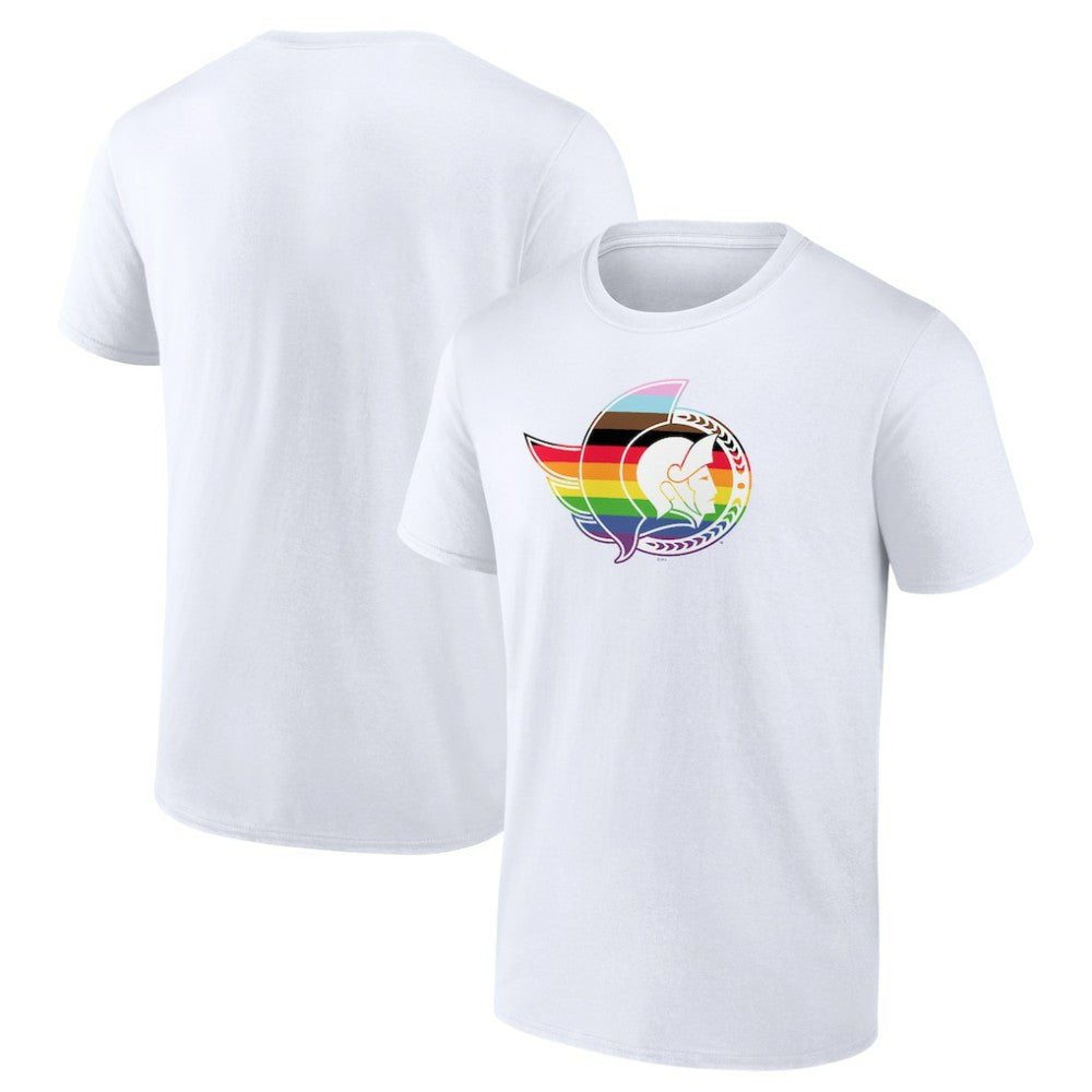 Ottawa Senators Team Pride Logo T-Shirt - White | US 5111681