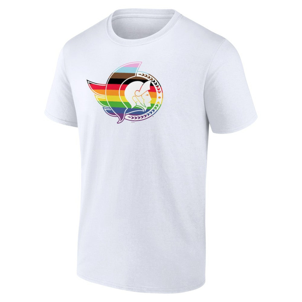 Ottawa Senators Team Pride Logo T-Shirt - White | US 5111681