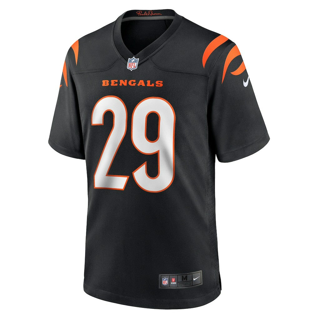 Cam Taylor-Britt Cincinnati Bengals Game Player Jersey - Black Jerseys