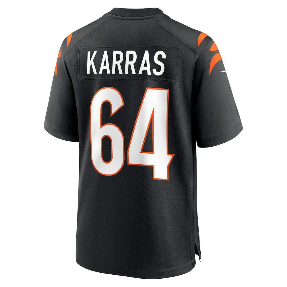 Ted Karras Cincinnati Bengals Game Player Jersey - Black Jerseys