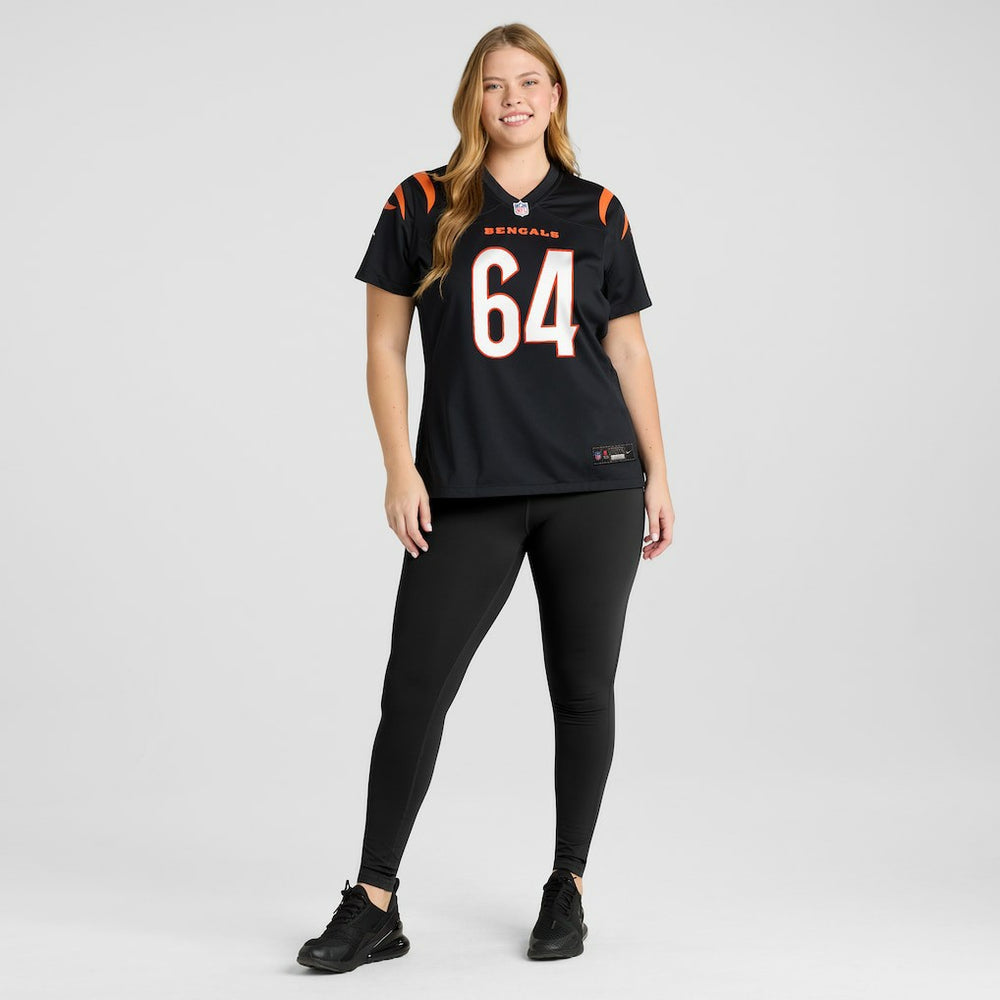 Ted Karras Cincinnati Bengals Women's Game Player Jersey - Black Jerseys