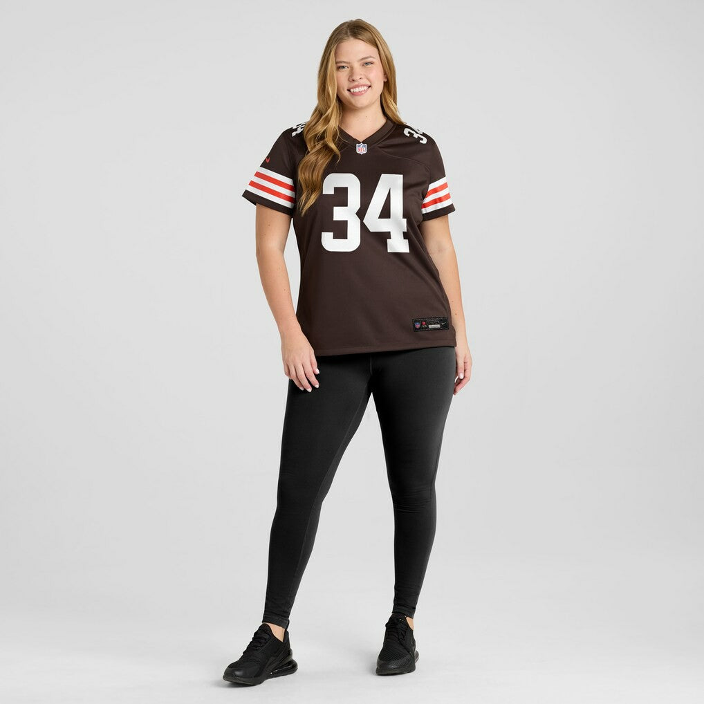 Jerome Ford Cleveland Browns Women's Game Player Jersey - Brown Jerseys