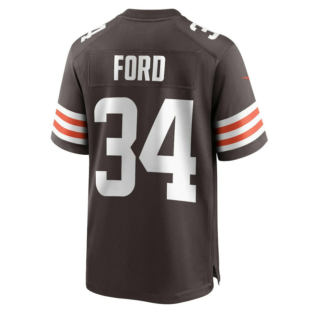 Jerome Ford Cleveland Browns Game Player Jersey - Brown Jerseys