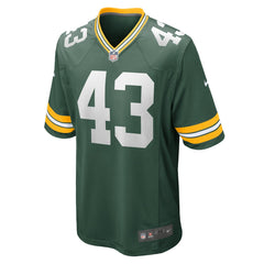 Kiondre Thomas Green Bay Packers Game Player Jersey - Green Jerseys