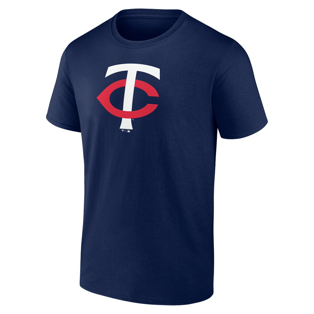 Minnesota Twins Fanatics Logo T-Shirt - Navy T-shirts