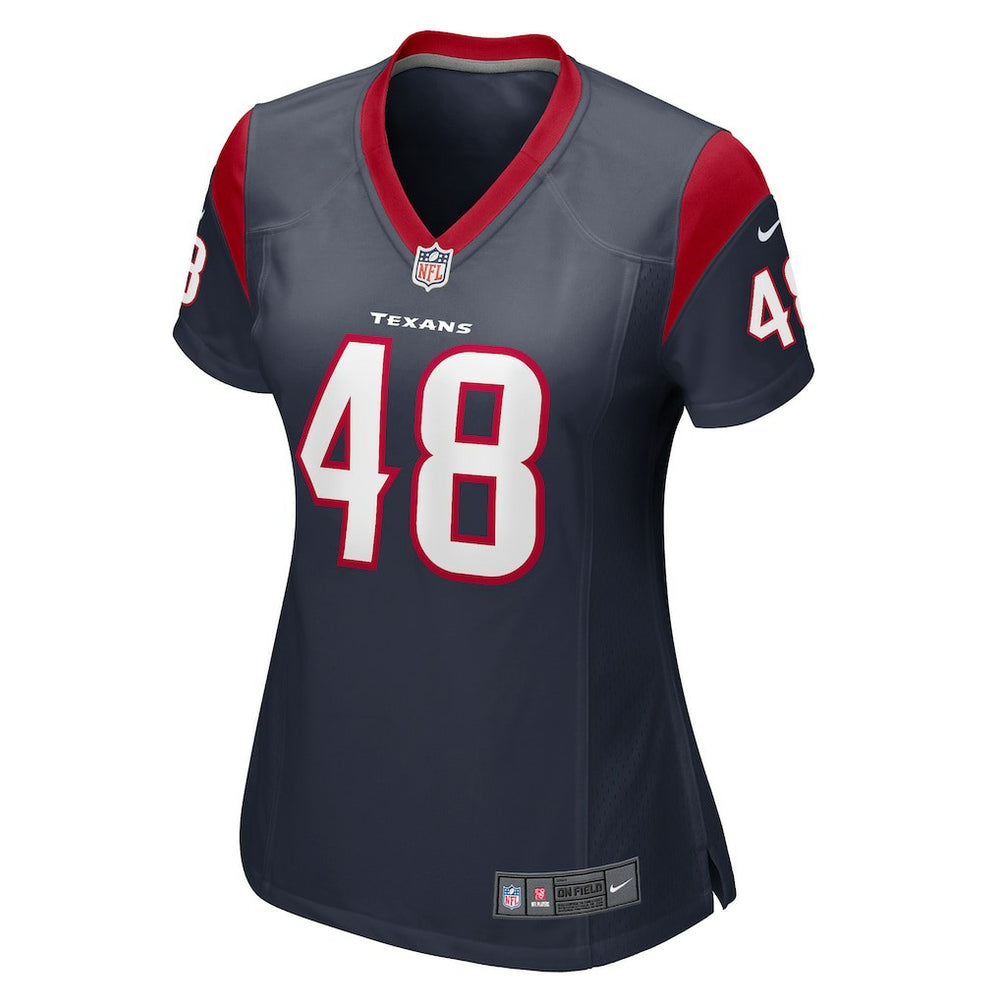 Christian Harris Houston Texans Women's Game Player Jersey - Navy Jerseys