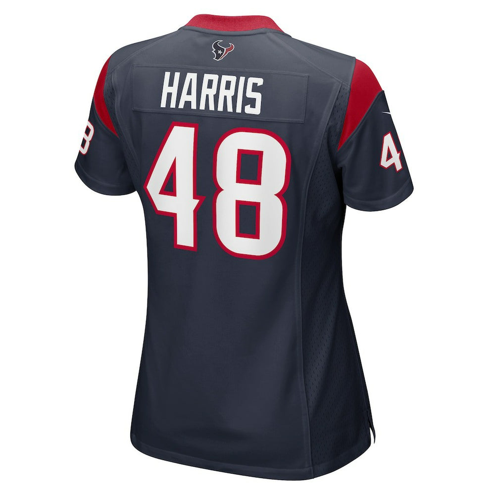 Christian Harris Houston Texans Women's Game Player Jersey - Navy Jerseys