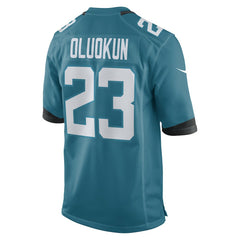 Foyesade Oluokun Jacksonville Jaguars Game Player Jersey - Teal Jerseys