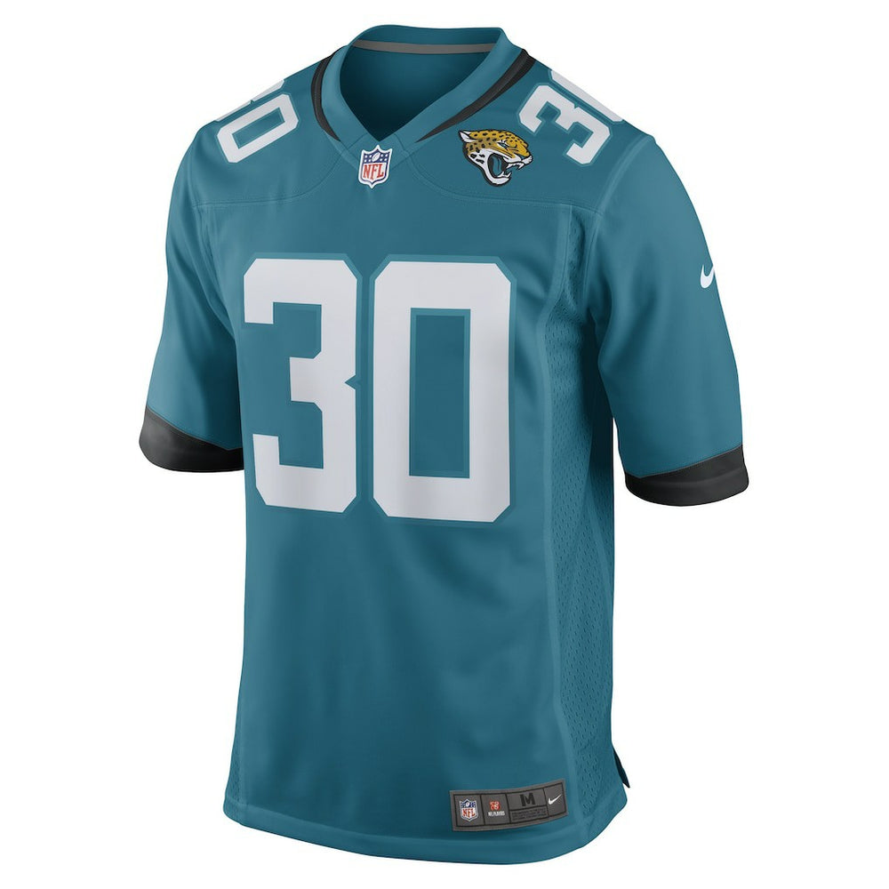Montaric Brown Jacksonville Jaguars Game Player Jersey - Teal Jerseys