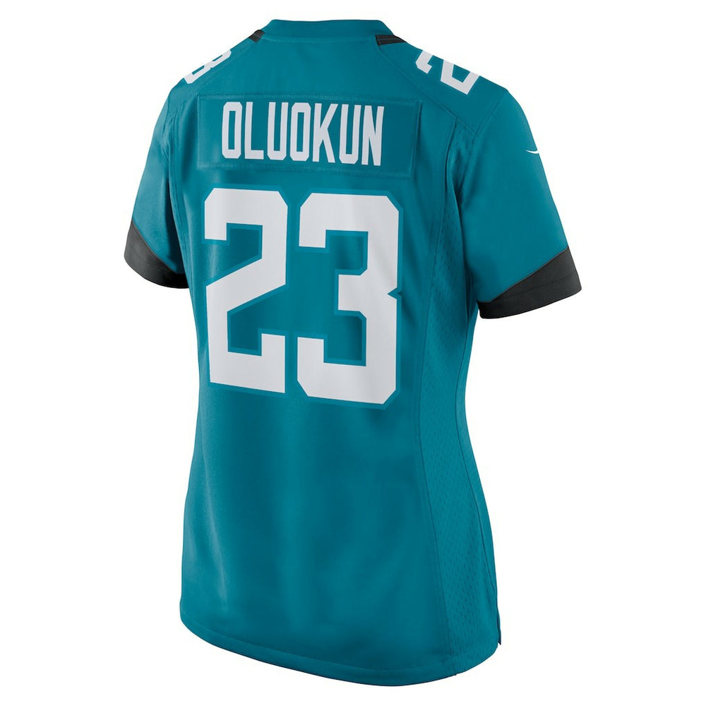 Foyesade Oluokun Jacksonville Jaguars Women's Game Player Jersey - Teal Jerseys