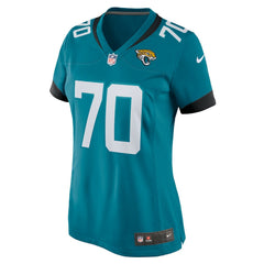 Cole Van Lanen Jacksonville Jaguars Women's Game Player Jersey - Teal Jerseys