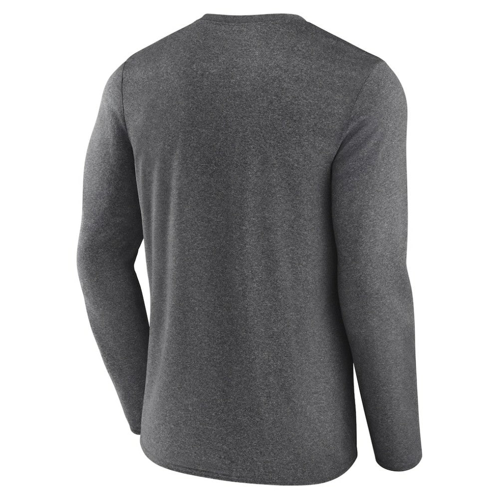 San Jose Sharks Fanatics Special Edition 2.0 Scoring Chance Long Sleeve T-Shirt - Heather Charcoal | US 5114149