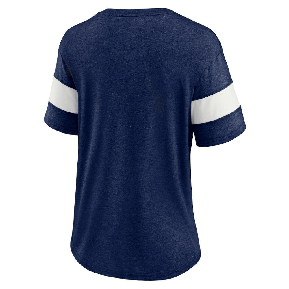 Seattle Kraken Fanatics Women's Special Edition 2.0 Ring The Alarm V-Neck T-Shirt - Heather Navy | US 5114308
