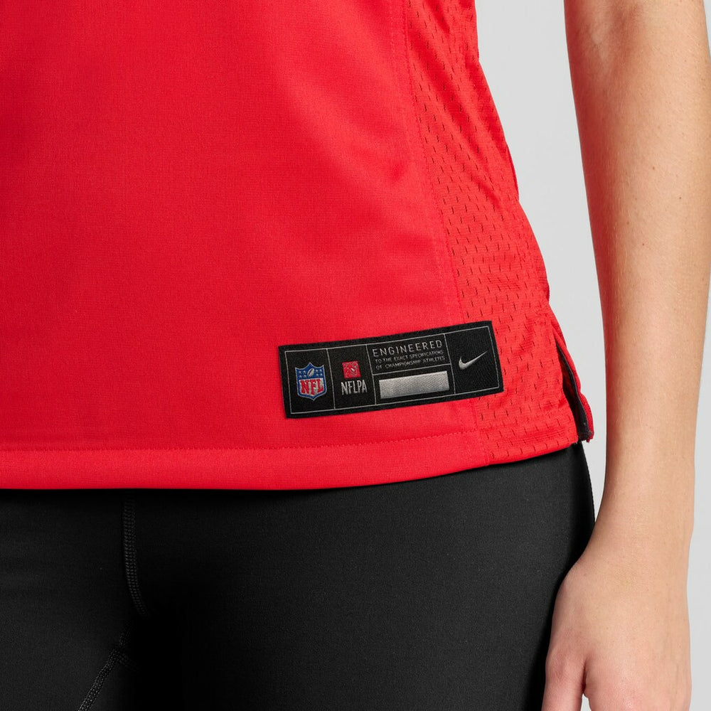 Deon Bush Kansas City Chiefs Women's Game Player Jersey - Red Jerseys