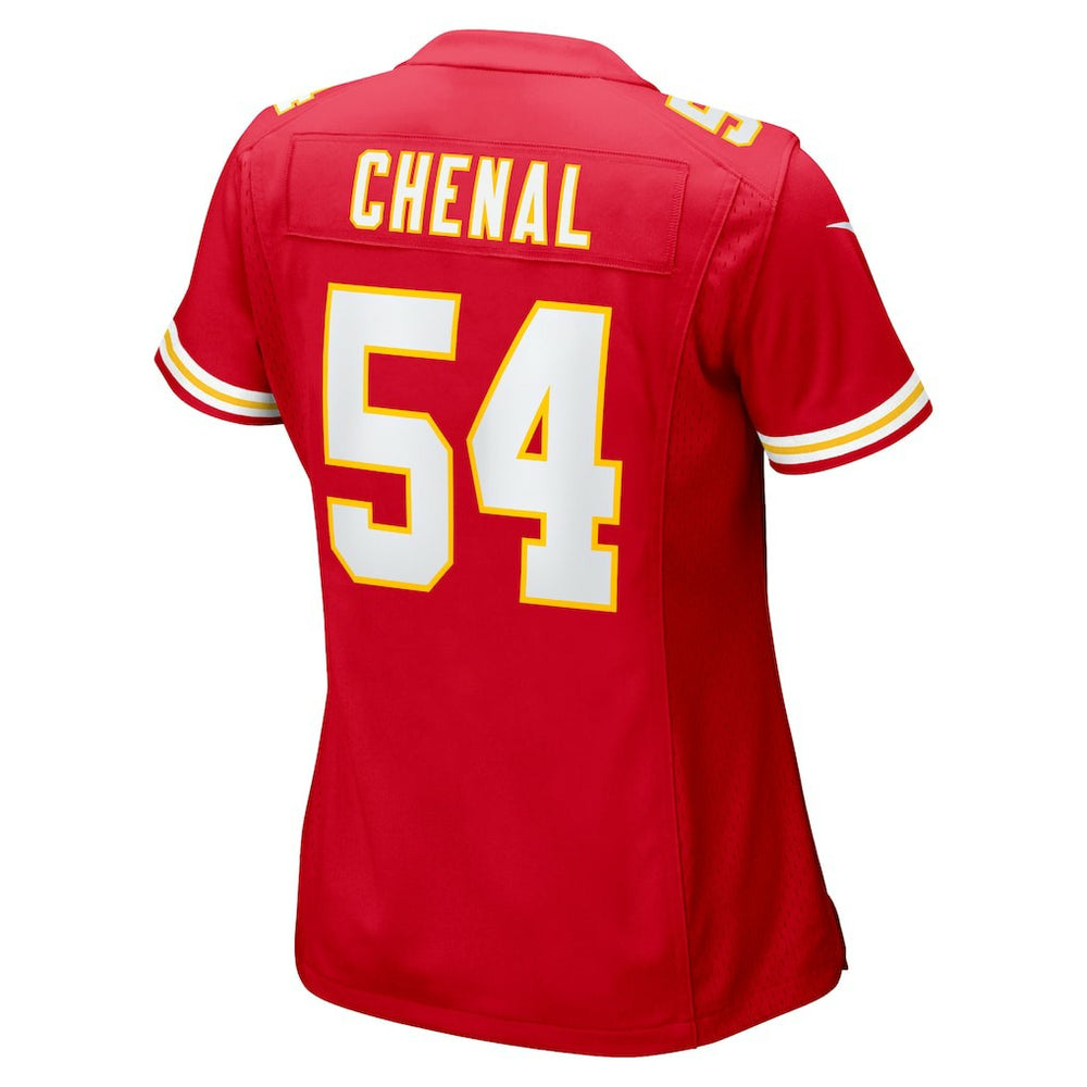 Leo Chenal Kansas City Chiefs Women's Game Player Jersey - Red Jerseys