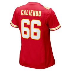 Mike Caliendo Kansas City Chiefs Women's Game Player Jersey - Red Jerseys
