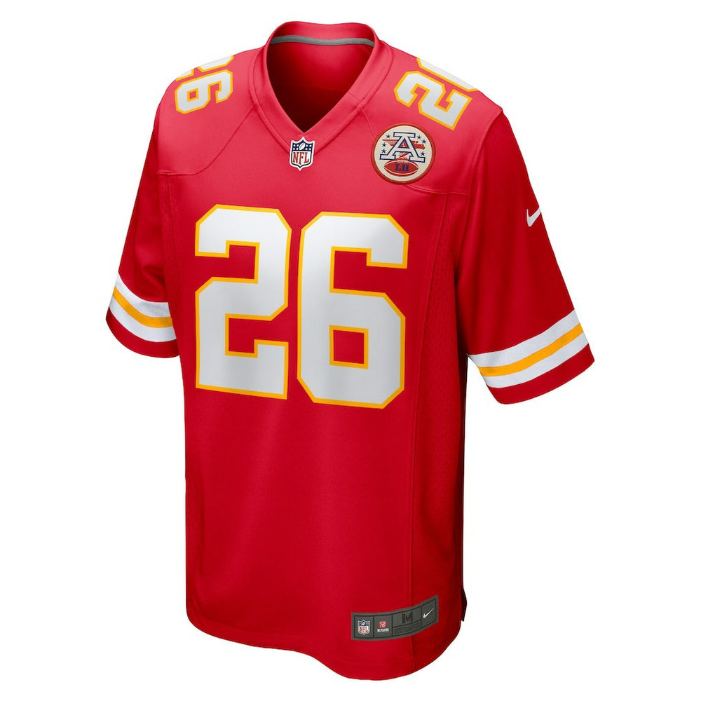 Deon Bush Kansas City Chiefs Game Player Jersey - Red Jerseys