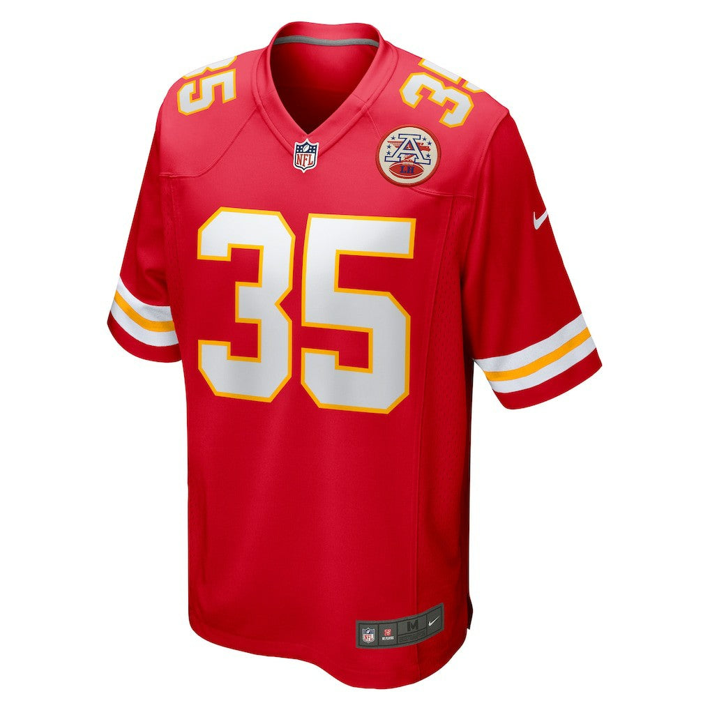Jaylen Watson Kansas City Chiefs Game Player Jersey - Red Jerseys