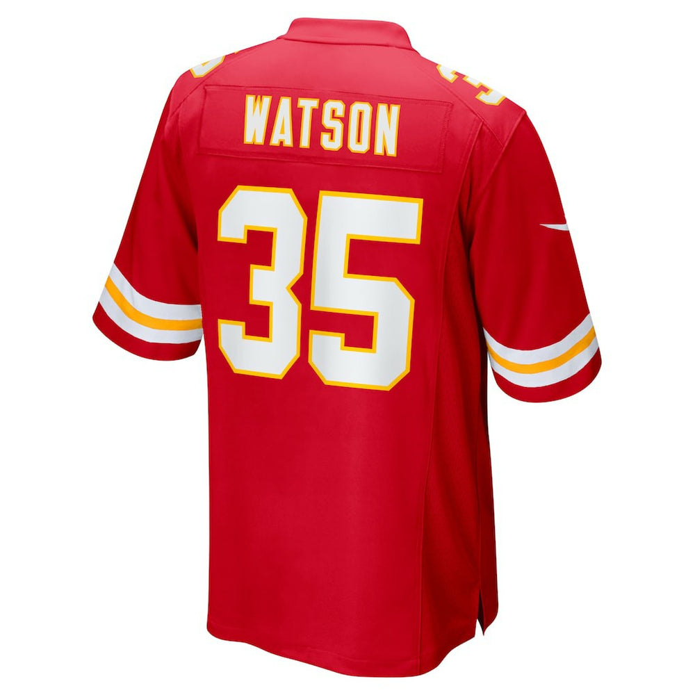 Jaylen Watson Kansas City Chiefs Game Player Jersey - Red Jerseys