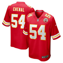 Leo Chenal Kansas City Chiefs Game Player Jersey - Red Jerseys