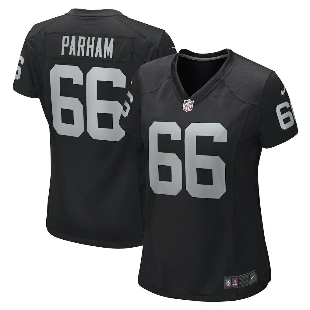 Dylan Parham Las Vegas Raiders Women's Game Player Jersey - Black Jerseys