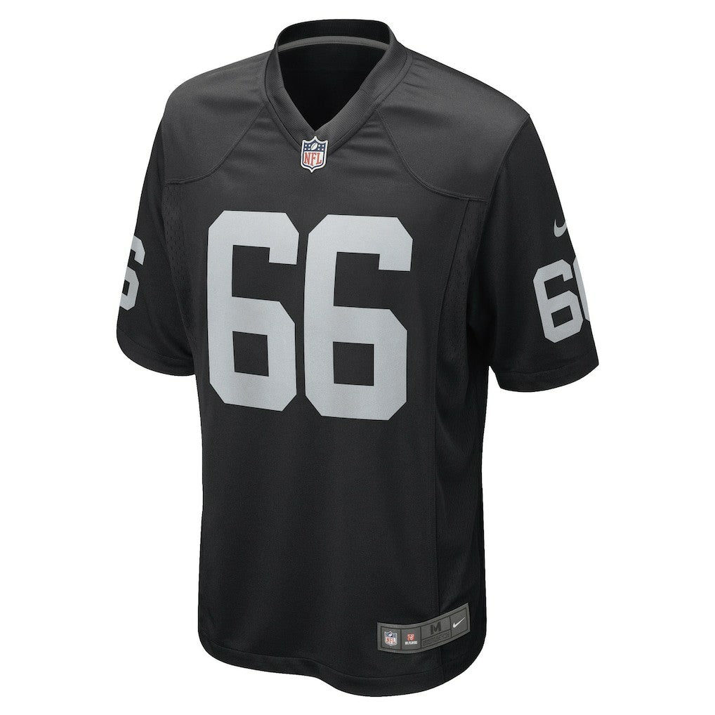 Dylan Parham Las Vegas Raiders Game Player Jersey - Black Jerseys