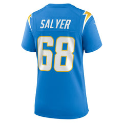 Jamaree Salyer Los Angeles Chargers Women's Game Player Jersey - Powder Blue Jerseys
