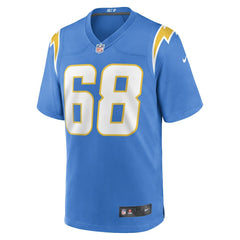 Jamaree Salyer Los Angeles Chargers Game Player Jersey - Powder Blue Jerseys